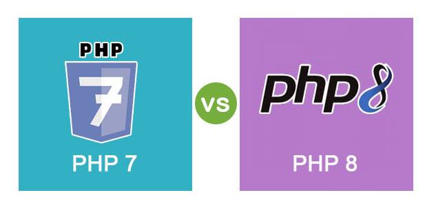 مقایسه php 8 & 7