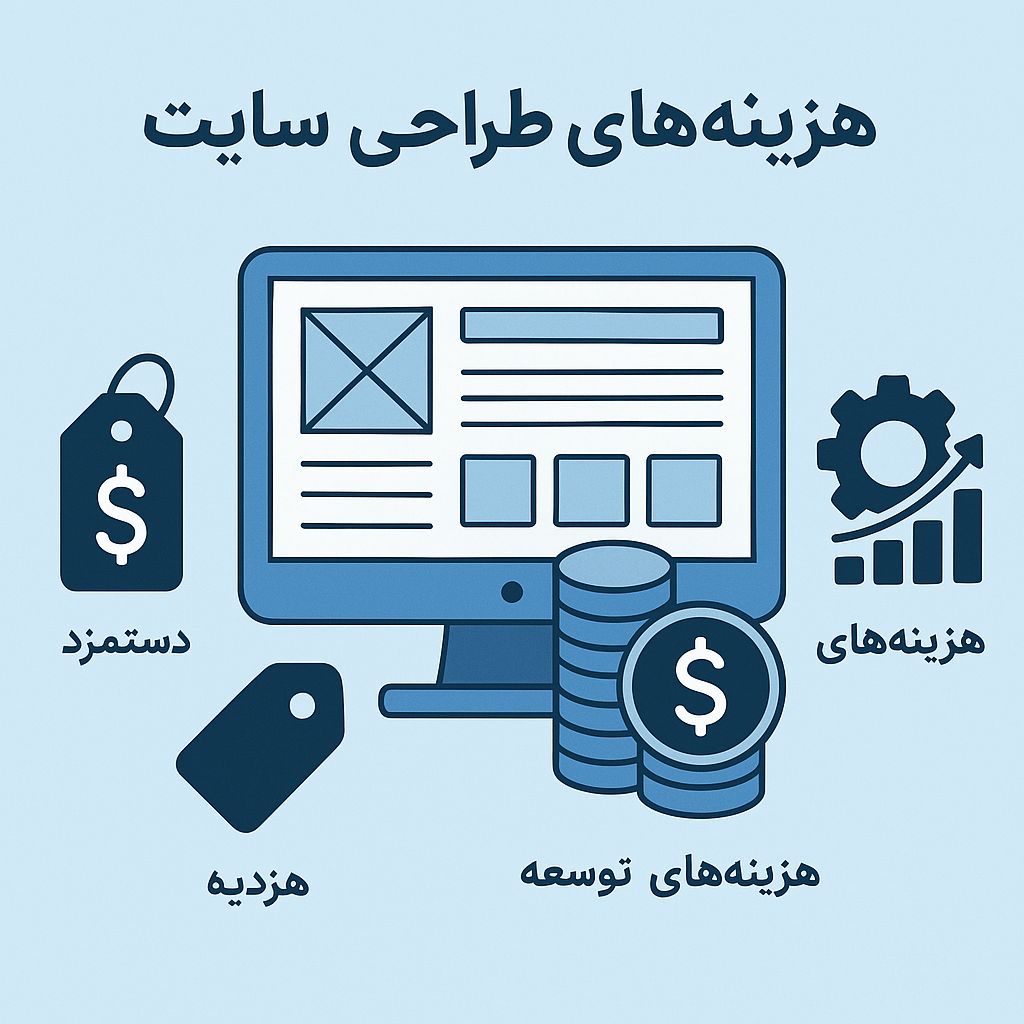 هزینه های طراحی سایت شرکتی
